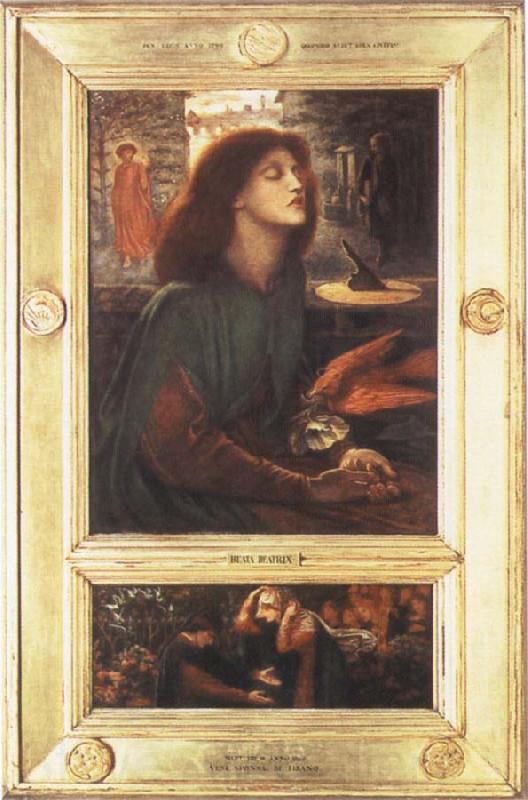 Dante Gabriel Rossetti Beata Beatrix Germany oil painting art